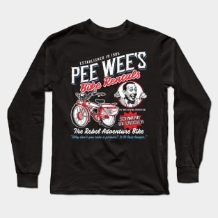Pee Wee Herman Icon Long Sleeve T-Shirt